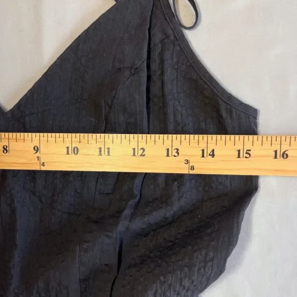 Elan The Aurora Dress Black Midi Dress w/Black over sweater vest Size S - Picture 7 of 16